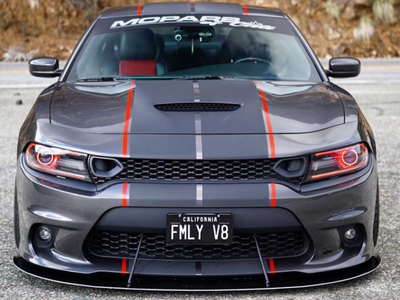 2015 - 2023 Dodge Charger GT, Scatpack, Hellcat: Round Design Splitter