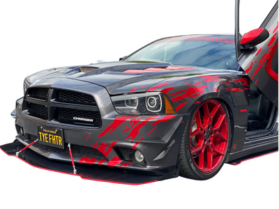 2011 - 2014 Dodge Charger SXT RT: Carbon Fiber Canards