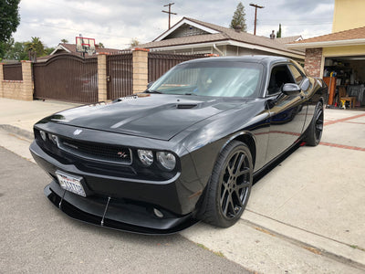 2008 - 2023 Dodge Challenger GT R/T SXT: Reg Design Splitter