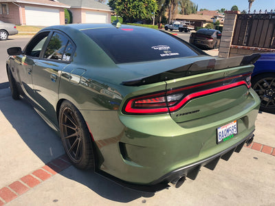 2015 - 2023 Dodge Charger GT, Scatpack, Hellcat: SRT Style Rear Spats