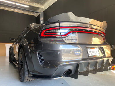 2020-23 Widebody Charger: Carbon Fiber Rear Spats