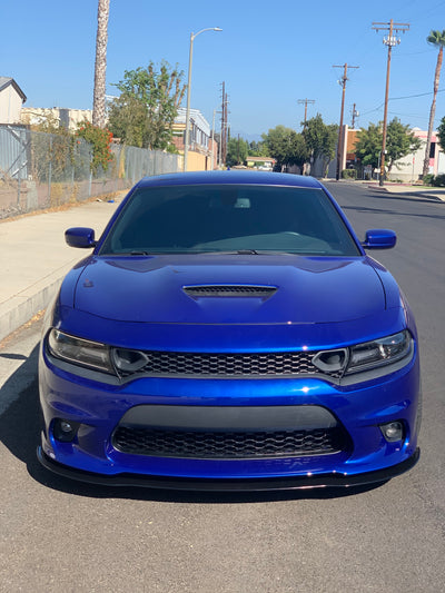 2015 - 2023 Dodge Charger GT, Scatpack, Hellcat: Reg Rodless Design Splitter