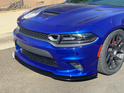 2015 - 2023 Dodge Charger GT, Scatpack, Hellcat: Reg Rodless Design Splitter