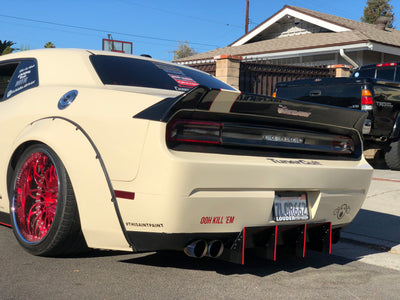 2008 - 2023 Dodge Challenger: Big Bend Diffusers