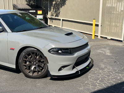 2015 - 2023 Dodge Charger GT, Scatpack, Hellcat: Round Design Splitter