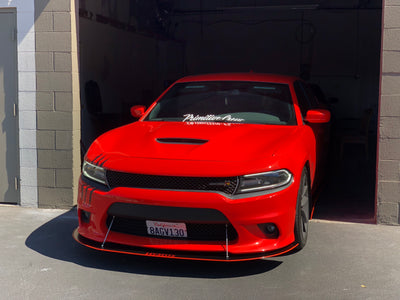 2015 - 2023 Dodge Charger GT, Scatpack, Hellcat: Round Design Splitter