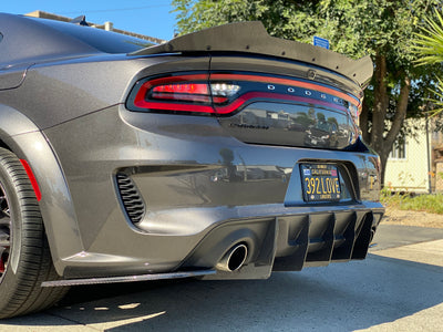 2020-23 Widebody Charger: Carbon Fiber Rear Spats