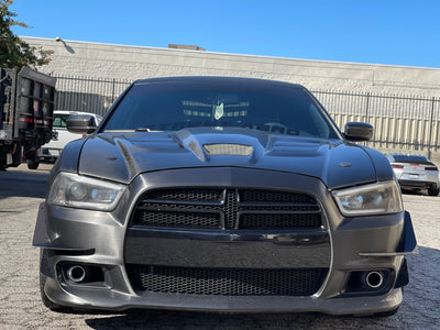 2011 - 2014 Dodge Charger SRT8: 4 Piece Carbon Fiber Canards