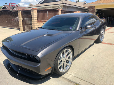 2008 - 2023 Dodge Challenger GT R/T SXT: Reg Design Splitter