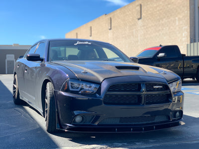 2011 - 2014 Dodge Charger SXT RT: Rodless Design Splitter